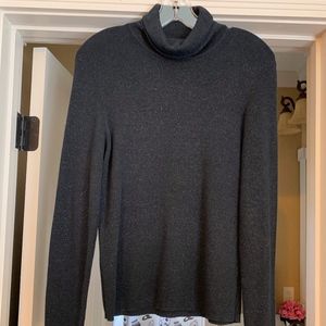 Black Sparkle Turtleneck